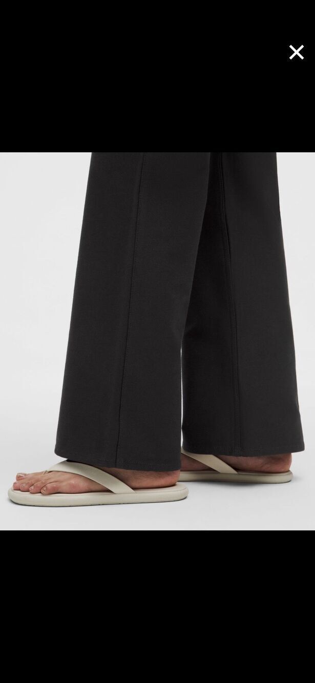 NWT 28 EasyFive HR Subtle-Flare Pant *Short 29” inseam - Black - Picture 9 of 9